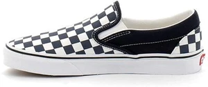 Vans Hombre Clásico Sin Cordones A Cuadros Tenis, Noche Parisina/Blanco Verdadero, 10 - Imagen 1 de 5