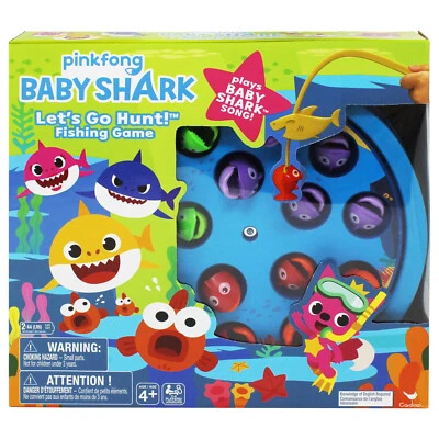 Baby Shark Let's Go Hunt Fishing Game Family Kids Fun Game Xmas Gift For Kids - Image 1 of 4