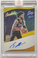 2022-23 Panini Spectra Saddiq Bey Colorgraphs Auto Gold /10