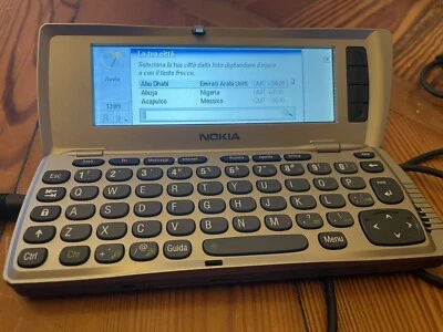 NOKIA COMMUNICATOR 9210 SCATOLA ORIGINALE CARICABATTERIE - Immagine 1 di 4