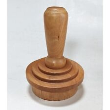 Used Ma-033Lt 3-11/16" Fairmont Finial Wood Neck Block Cap for French Dress Form