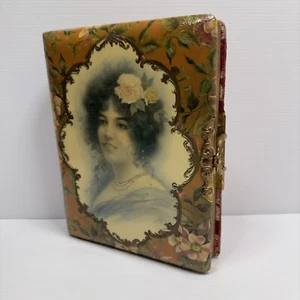 Antique Cabinet Card Album 25 Pics Celluloid 1903 All One Family Stockton Cal. - Picture 1 of 23