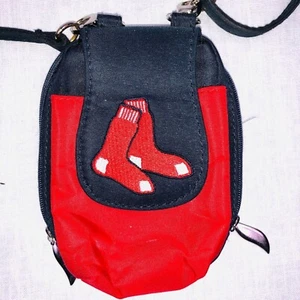 MLB Red Sox ProFANity Womens Purse Red Blue Shoulder Bag Cross Body - Picture 1 of 7
