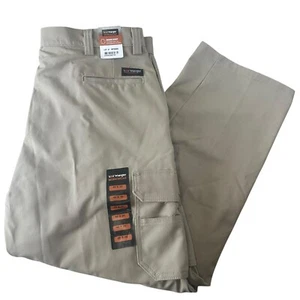 Wrangler Workwear Uomo Pantaloni Cargo Funzionali Cachi Outdoor Robusti 40x30 Nuovi con etichette - Foto 1 di 9