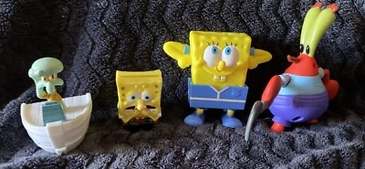 Spongebob Squarepants Figures, Mr. Krabs, & Squidward - Image 1 of 3