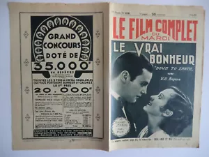 Der komplette Film vom Dienstag Nr. 1338- 1933 Das wahre Glück von Pierre Mariel - Bild 1 von 1