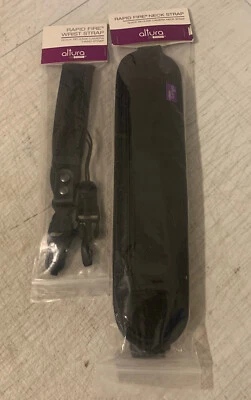 Rapid Fire Camera Strap - Neck Shoulder Sling & Wrist Strap by Altura Photo NEW - Image 1 of 4
