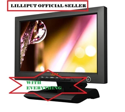 LILLIPUT  10.1" FA1013-NP/H/Y/S 3G-SDI 16:9 HDMI FIELD Monitor with support 24SF - Image 1 of 3