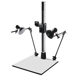 Rostro supporto copia LED CS 1020 grande con luci LED 107 CM altezza massima stock Regno Unito - Foto 1 di 1