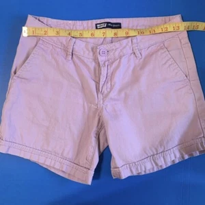 Levi’s Girl Light Purple Midi Casual School Shorts 14 REG 100% Cotton - Picture 1 of 8