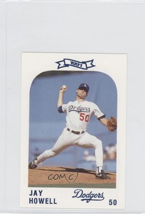 1991 Los Angeles Dodgers Los Angeles Police Jay Howell #50