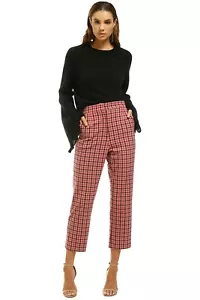 HELMUT LANG Wool Cashmere Ruffle Crop Sweater Size 12 AU Winter Preloved - Picture 1 of 3