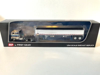 Peterbilt 352 COE 带 Wilson High Side Farm Grain Trailer DCP First Gear #60-0460 — 第 1/4 张图片
