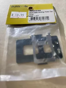 ALIGN HELICOPTER PART HS1145 Alum Batt Minting Plate Set Gray AGNH 1210G - Picture 1 of 2