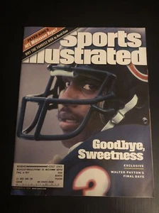 WALTER PAYTON Chicago Bears ‘GOODBYE, SWEETNESS' Sports Illustrated 11/8/99! - Picture 1 of 11