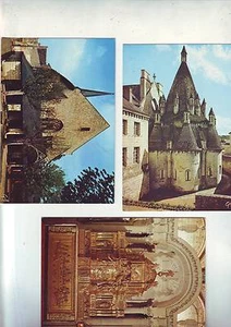 Lot 3 cartes postales vierges - tres bon etat - Fontevraud en anjou -  - Picture 1 of 2