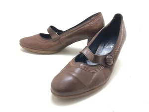 Jenny by ara Damen Halbschuh Pumps Absatzschuh High Heels Braun Gr. 38 (UK 5) - Bild 1 von 4