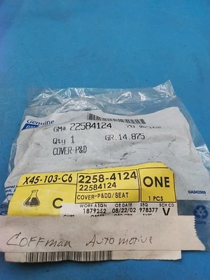 Pontiac Sunfire 96-98 Grand Am cinto de segurança fivela capa almofada grafite GM 22584124 - Imagem 1 de 2