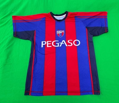 Винтажная мужская футболка Liga MX Atlante FC NO10, ПОЖАЛУЙСТА, СМОТРИТЕ ФОТОГРАФИИ ДЛЯ ИЗМЕРЕНИЙ. - Изображение 1 из 4