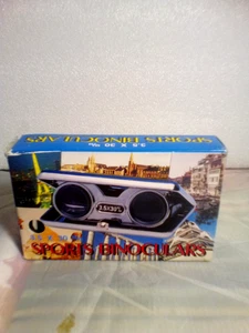 New Vintage Sports Binoculars 3.5 x 30 m/m With Original Box - Picture 1 of 4
