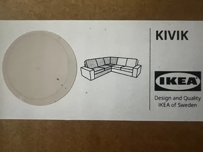Ikea KIVIK Cover for corner section COVER ONLY, gunnared beige 505.576.66 - NEW - Image 1 of 4