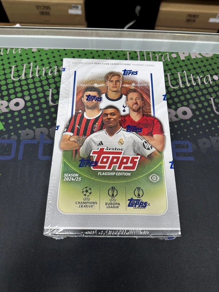 2024/25 Topps Competiciones de Clubes UEFA Caja de Hobby Sellada de Fábrica - 24 Paquetes por Caja Foto 1 de 1