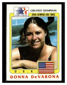 1983 Topps Greatest Olympians #71 Donna de Varona - Picture 1 of 2