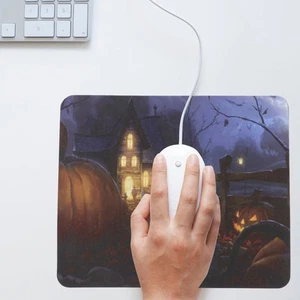 2pcs Anti-Rutsch- -Pad Halloween Kürbiskmuster -Matten-Matten-Zubehör - Afbeelding 1 van 12