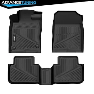 Fits 22-26 Honda Civic All Season Floor Mats Carpet & Rear Trunk Cargo Liner TPE - Picture 1 of 8