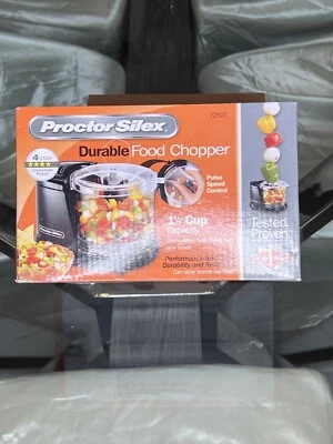 Proctor Silex Durable Food Chopper.   72507  FS New In Box - Image 1 of 4