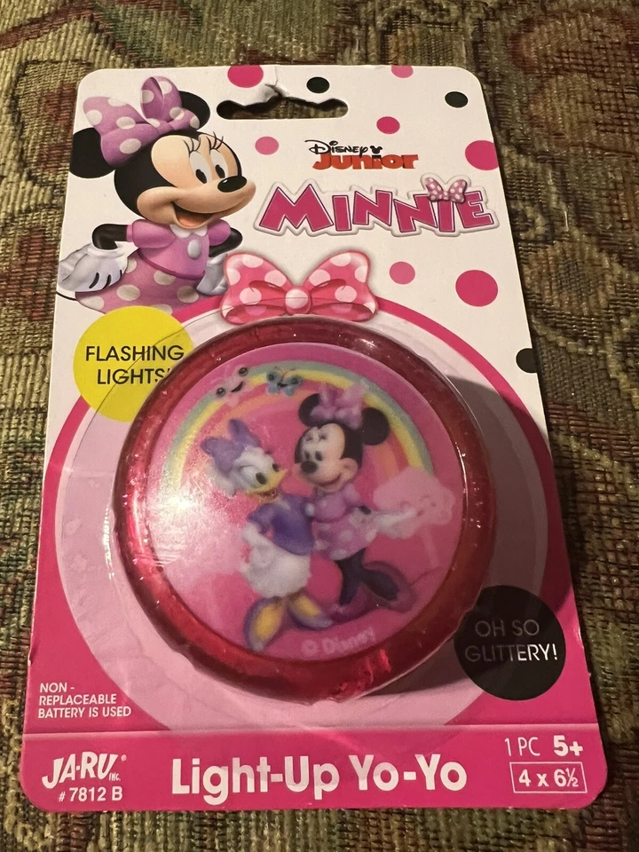 Disney Minnie Mouse YoYo Luces Intermitentes Iluminadas Nuevo Paquete Sellado Foto 1 de 1