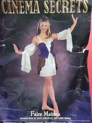 Women's Halloween Costume Faire Maiden Size Small 8-10 - Image 1 of 4