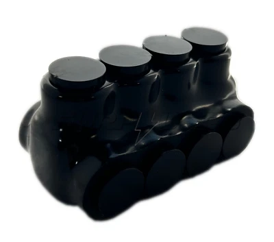 ILSCO PBTD-4-250 Insulated Multi-Tap Connector, 250-6, 4 Ports, Dual Sided, Hex - Image 1 of 4