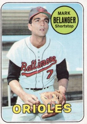 1969 Topps - #299 Mark Belanger - Image 1 of 2