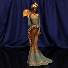 Juliana Art Deco Raffles Collection Gold Lady Figurine / Ornament.new.60486