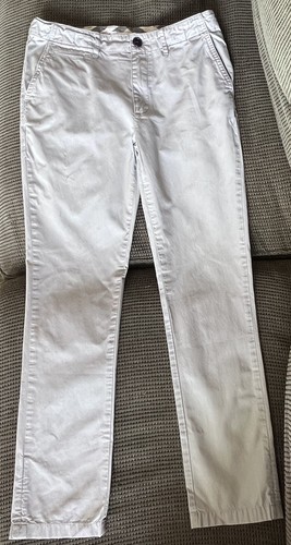 Pantaloni cachi Burberry ragazzi 12 anni 152 cm ragazzi ragazzi pantaloni abito chino marrone chiaro