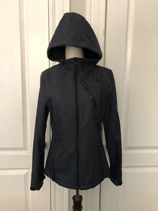 Damen CB dunkelblau Denim Kapuze Oberbekleidung Jacke Medium - Bild 1 von 13