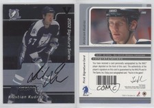 2001-02 ITG Be A Player Signature Series Vault Black Kristian Kudroc #085 Auto
