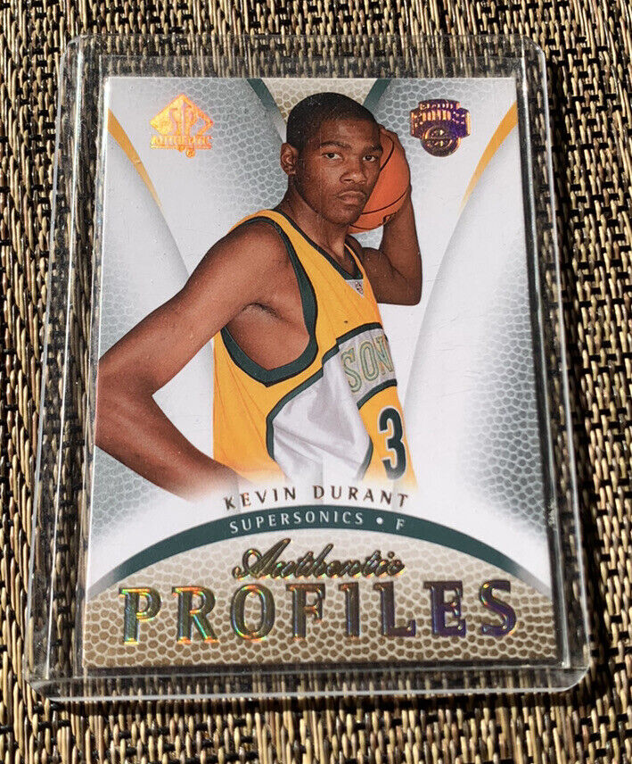 2007-08 SP Authentic Kevin Durant #AP13 Rookie Card Profiles    Supersonics