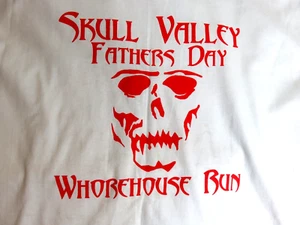Camiseta Skull Valley Día del Padre Puta Correr Motociclista 100% Algodón XL - Imagen 1 de 8