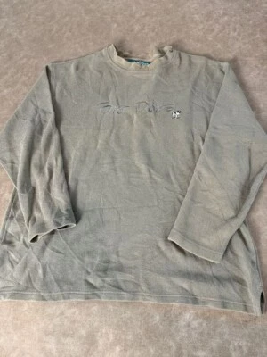 Big Dogs Mens Crewneck Embroidered Logo Sweater Long Sleeve Cotton Brown Large - Image 1 of 4