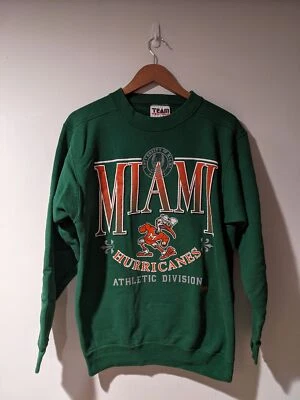 REMAKE Miami Hurricanes Football University Of Miami Sweatshirt HN0171 - Image 1 of 2
