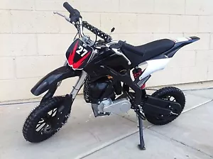 Brand New Automatic Sportster 40cc Upgraded Mini Dirt Bike - Black - Picture 1 of 12