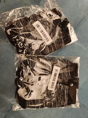 2 juegos - Calcetines protectores para perros medianos/grandes fundas para patas negras  Foto 1 de 4