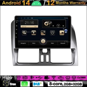 9"Android 14 Autoradio Stereo GPS SAT Navi Carplay DAB for VOLVO XC60 2009-2012 - Picture 1 of 14