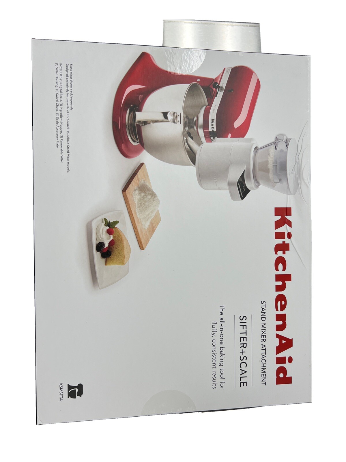 kitchenaid sifter and scale attachment for stand mixer
