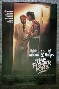 Póster de una hoja The Fisher King 1991 Jeff Bridges Robin Williams Gilliam - Imagen 1 de 1