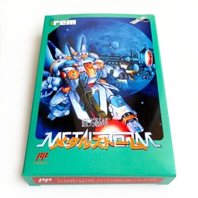 METAL STORM - Empty box replacement spare case for Famicom game, Irem with tray - Image 1 of 4