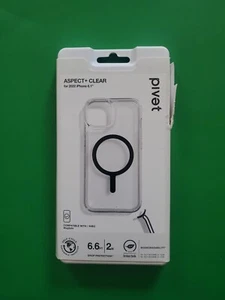 Pivet - Aspect+ Clear Case mit Magsafe für Apple iPhone 15/14/13 - Bild 1 von 4
