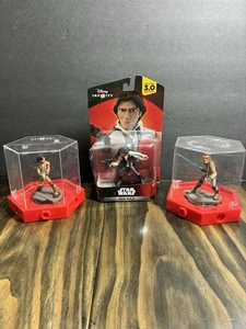 Disney Infinity Star Wars Playset Han Solo, Kanan, Ezra. Lot of 3 Figures - Picture 1 of 10